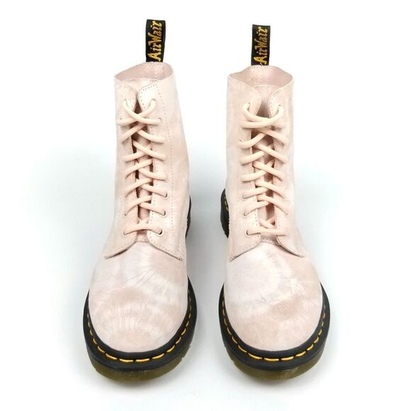 Dr. Martens 1460 Pascal Tie-Dye Suede Ankle Combat Platform Boot 8 Boho Grunge - Picture 10 of 10